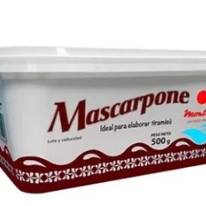 Queso Mascarpone  500 Grs  C/6Uds